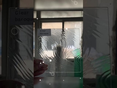 زجاج باب دخول مقوى آمن مع مقاومة عالية للحرارة